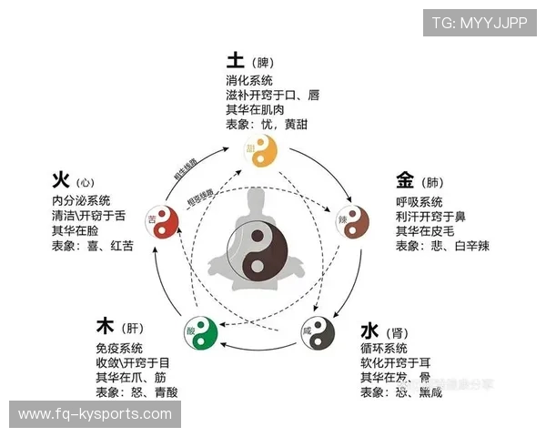 中医与运动：五行理论中的运动哲学，五行的运动关系